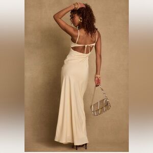 Canary yellow Maxi Dress